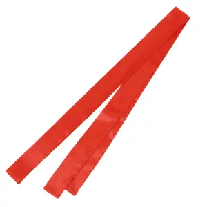 ソフトサテンロングたすき 赤